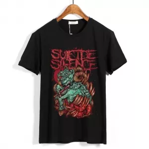 Buy t-shirt suicide silence deathcore black clothing - product collection
