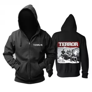 Buy hoodie terror live by the code pullover - product collection
