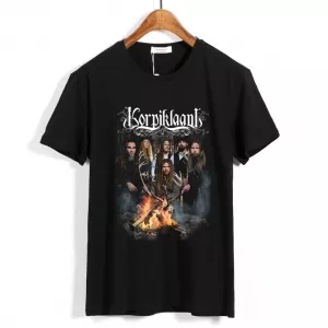 Buy t-shirt korpiklaani folk metal band black - product collection