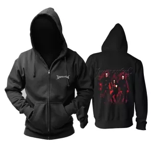 Buy hoodie immortal damned in black pullover - product collection