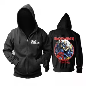 Buy hoodie iron maiden the number of the beast pullover - product collection