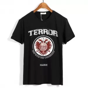 Buy t-shirt terror one with the underdogs black - product collection