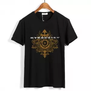Buy t-shirt hypocrisy logo black - product collection