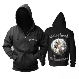 Buy hoodie motorhead the world is yours pullover - product collection