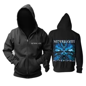 Buy hoodie meshuggah nothing black pullover - product collection