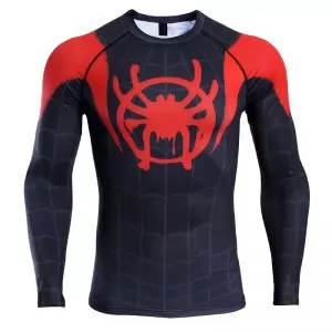 Rash guard Spider-man Spider-Verse Compression Idolstore - Merchandise and Collectibles Merchandise, Toys and Collectibles 2