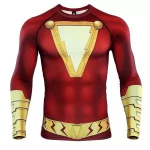 Rash guard Shazam 2019 DCU Compression jersey Idolstore - Merchandise and Collectibles Merchandise, Toys and Collectibles 2