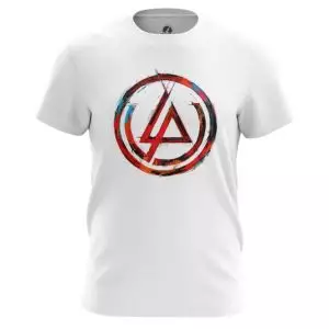 T-shirt Linkin Park logo White Tee Idolstore - Merchandise and Collectibles Merchandise, Toys and Collectibles 2