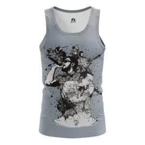 Tank Linkin Park Rock Band Art Tee Vest Idolstore - Merchandise and Collectibles Merchandise, Toys and Collectibles 2