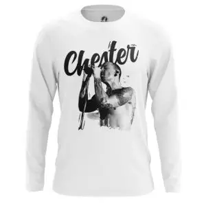 Long sleeve Chester Bennington Linkin Park White Idolstore - Merchandise and Collectibles Merchandise, Toys and Collectibles 2