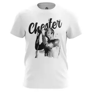 T-shirt Chester Bennington Linkin Park White Idolstore - Merchandise and Collectibles Merchandise, Toys and Collectibles 2