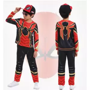 Buy kids superhero costume iron spider-man boys - product collection