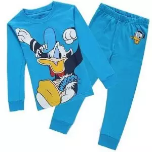 Kids Pajama Donald Duck Disney Print Baby PJs Idolstore - Merchandise and Collectibles Merchandise, Toys and Collectibles 2