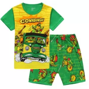 Kids T-shirts Shorts Set TMNT Cowabunga Ninja Turtles Idolstore - Merchandise and Collectibles Merchandise, Toys and Collectibles 2