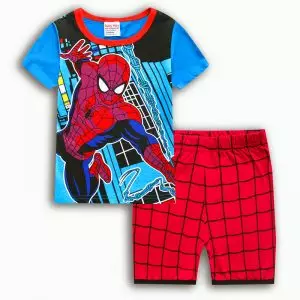 Buy kids t-shirts shorts set spider-man merch - product collection