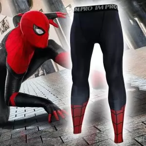 Spider-man Rashguard Leggings Far from Home Idolstore - Merchandise and Collectibles Merchandise, Toys and Collectibles 2