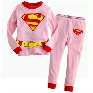Boy’s Pajama Sets Superman Pink Red Top Pants Idolstore - Merchandise and Collectibles Merchandise, Toys and Collectibles 2