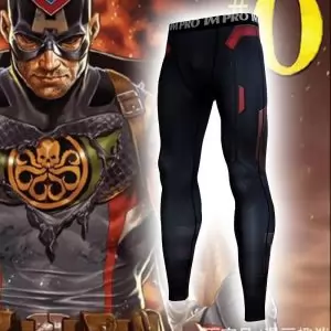 Hydra Leggings Rashguard Captain America Soldier Idolstore - Merchandise and Collectibles Merchandise, Toys and Collectibles 2