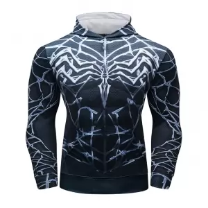 Venom Gym Hoodie Sport Jersey Shirt Idolstore - Merchandise and Collectibles Merchandise, Toys and Collectibles 2