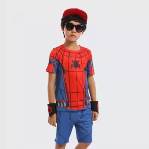 Boy Sport T-shirt Shorts Set Spider-man Idolstore - Merchandise and Collectibles Merchandise, Toys and Collectibles 2