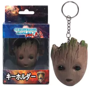 Keychain Groot Guardians of the galaxy Head Idolstore - Merchandise and Collectibles Merchandise, Toys and Collectibles 2