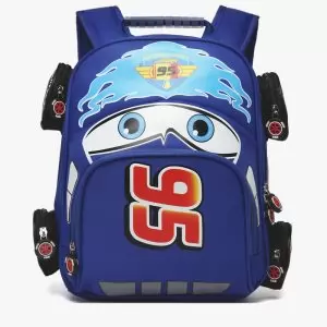 Kids backpack Lightning McQueen film Cars 2006 Blue Idolstore - Merchandise and Collectibles Merchandise, Toys and Collectibles 2