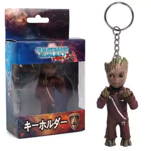 Keychain Groot Guardians of the galaxy Middle finger Idolstore - Merchandise and Collectibles Merchandise, Toys and Collectibles 2