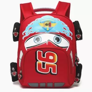 Kids backpack Lightning McQueen film Cars 2006 Red Idolstore - Merchandise and Collectibles Merchandise, Toys and Collectibles 2
