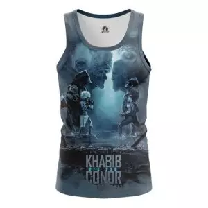 Tank Khabib Nurmagomedov vs Conor McGregor Singlet Vest Idolstore - Merchandise and Collectibles Merchandise, Toys and Collectibles 2