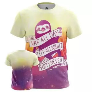 Men’s t-shirt Party Never Internet Shirt Fun Idolstore - Merchandise and Collectibles Merchandise, Toys and Collectibles 2