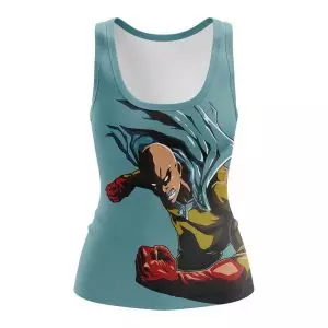 Women’s tank One Punch Man Merch Vest Idolstore - Merchandise and Collectibles Merchandise, Toys and Collectibles 2