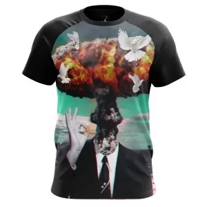 Buy men's t-shirt headache nuke blow shirt - product collection