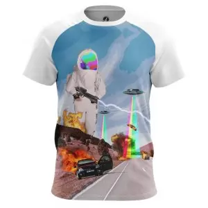 Men’s t-shirt Biohazard Internet Costumes rainbow Idolstore - Merchandise and Collectibles Merchandise, Toys and Collectibles 2