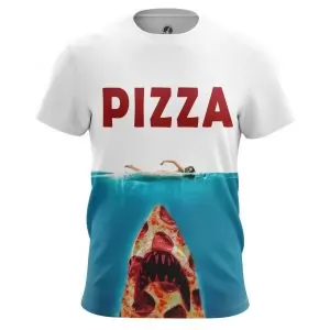Buy men's t-shirt pizza attacks fun - product collection