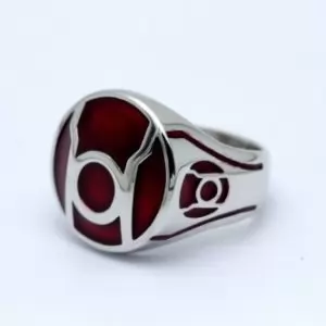 Buy red lantern ring power dcu sterling silver - product collection