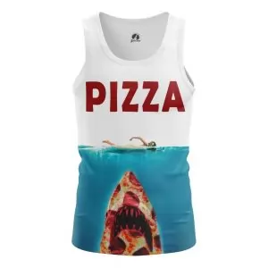Men’s tank Pizza attacks  Fun Vest Idolstore - Merchandise and Collectibles Merchandise, Toys and Collectibles 2