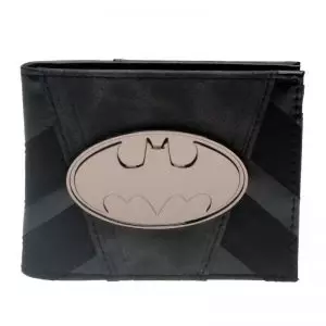 Buy wallet batman steel logo emblem dcu - product collection