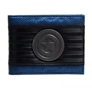 Buy wallet captain america blue black skin shield - product collection