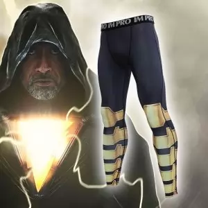Black Adam Leggings rash guard workout Idolstore - Merchandise and Collectibles Merchandise, Toys and Collectibles 2