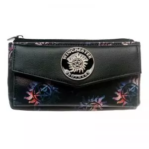 Purse Supernatural Zip Winchester Brothers Logo Idolstore - Merchandise and Collectibles Merchandise, Toys and Collectibles 2