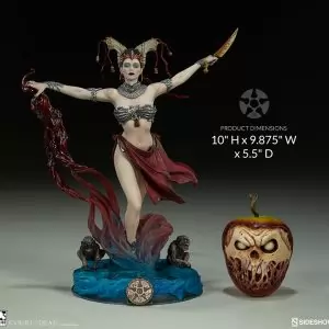 Buy court of the dead statue gethsemoni queens conjuring 25 cm - product collection