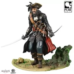 Buy assassin's creed 4 blackbeard statue figurine black flag - product collection