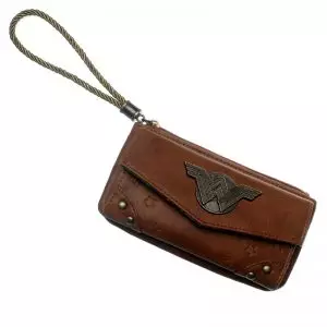 Wristlet Wonder Woman 3D logo Faux Leather Idolstore - Merchandise and Collectibles Merchandise, Toys and Collectibles 2