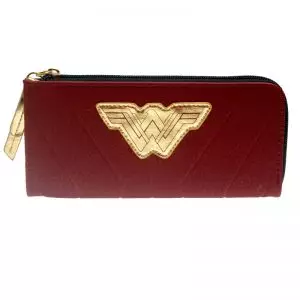 Purse Wonder Woman Logo Emblem 3D Zip Idolstore - Merchandise and Collectibles Merchandise, Toys and Collectibles 2