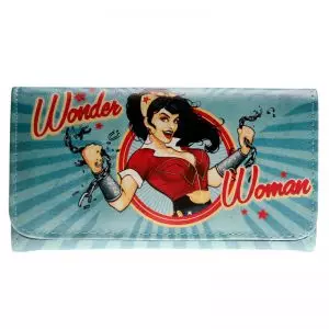 Purse Wonder Woman Vintage Pattern Comics Idolstore - Merchandise and Collectibles Merchandise, Toys and Collectibles 2