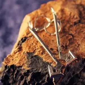 Earrings Thorin Oakenshield Thorin’s Axe Hobbit Idolstore - Merchandise and Collectibles Merchandise, Toys and Collectibles