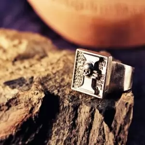 Dawn of War Ring 40k Inquisitorial Insignia Idolstore - Merchandise and Collectibles Merchandise, Toys and Collectibles