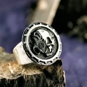 Ring Warhammer 40k Adeptus Mechanicus Sign Idolstore - Merchandise and Collectibles Merchandise, Toys and Collectibles