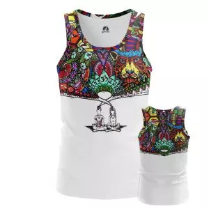 Buy men's tank mindfulness tag cloud vest - product collection