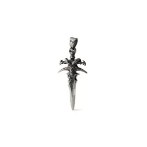 Warcraft Necklace Frostmourne Sword Silver Idolstore - Merchandise and Collectibles Merchandise, Toys and Collectibles 2